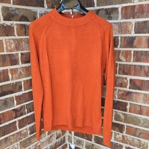 Karen Scott Burnt Orange Knit Top